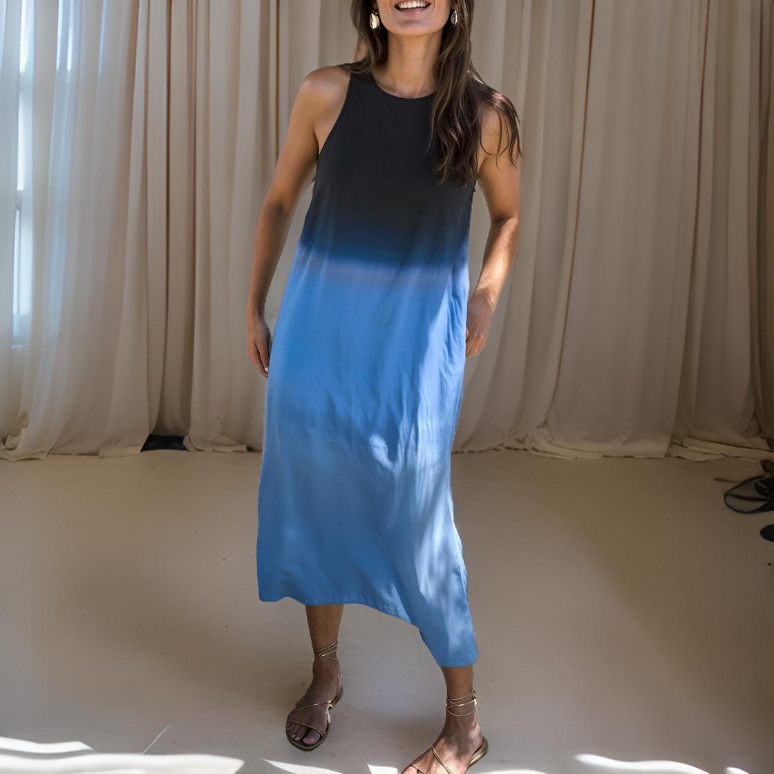 Aurora - Stylish Ombre Long Dress