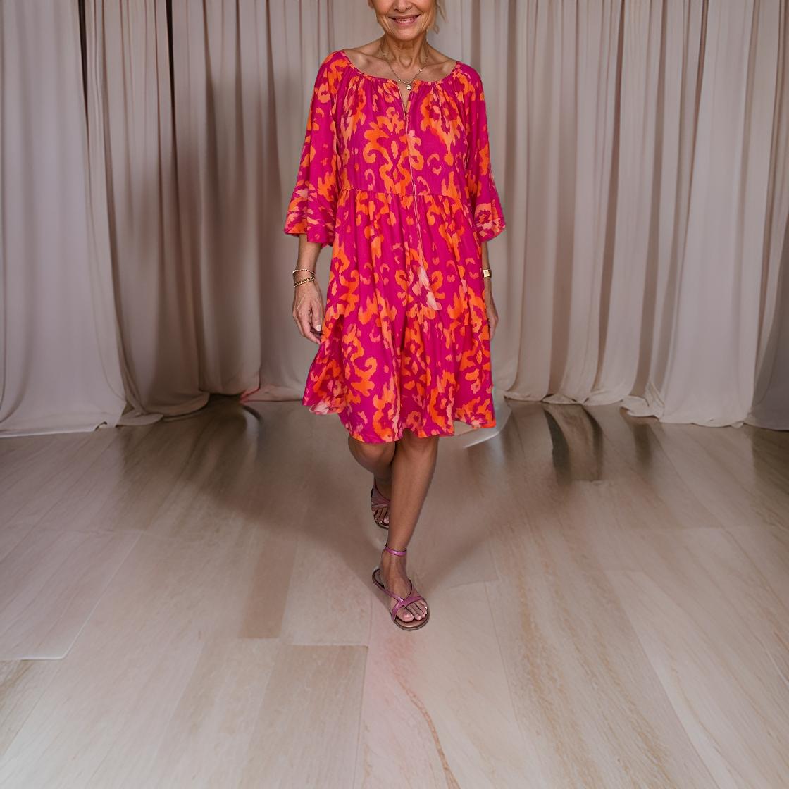 Mara – Free Style Printed Dress