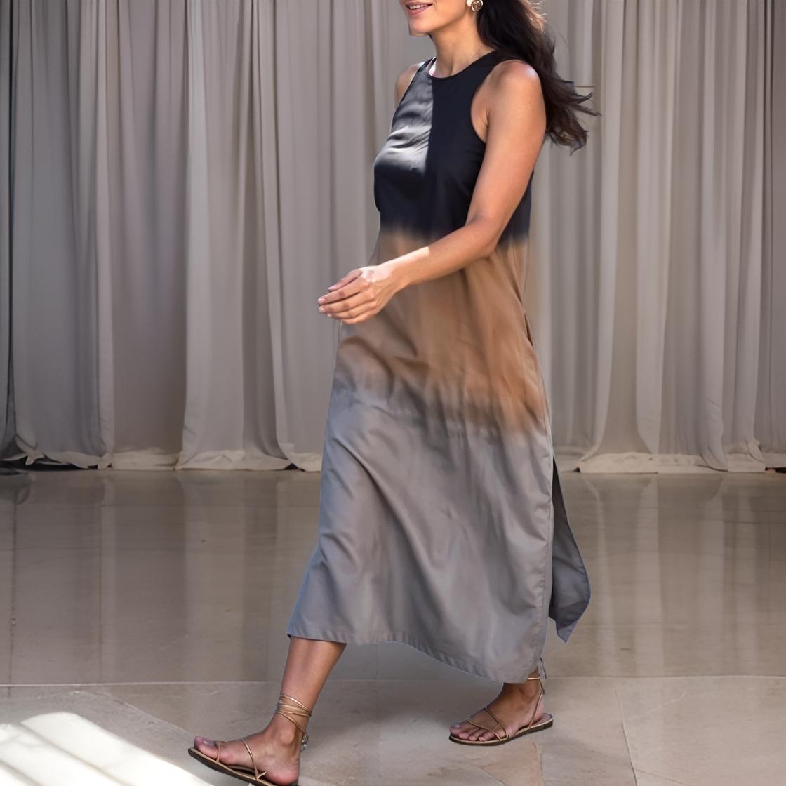 Aurora - Stylish Ombre Long Dress