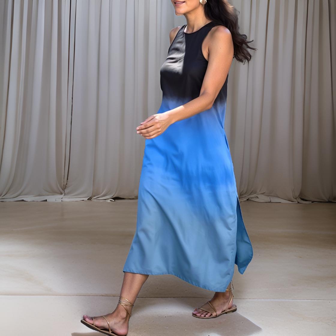 Aurora - Stylish Ombre Long Dress