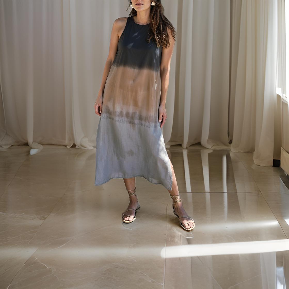 Aurora - Stylish Ombre Long Dress