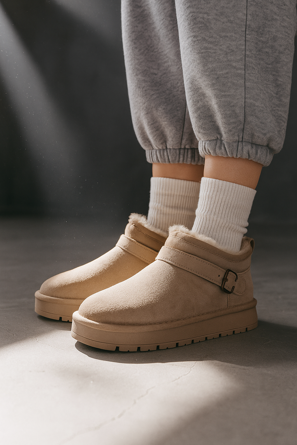 Women's Classic Plush Boot-Shoes