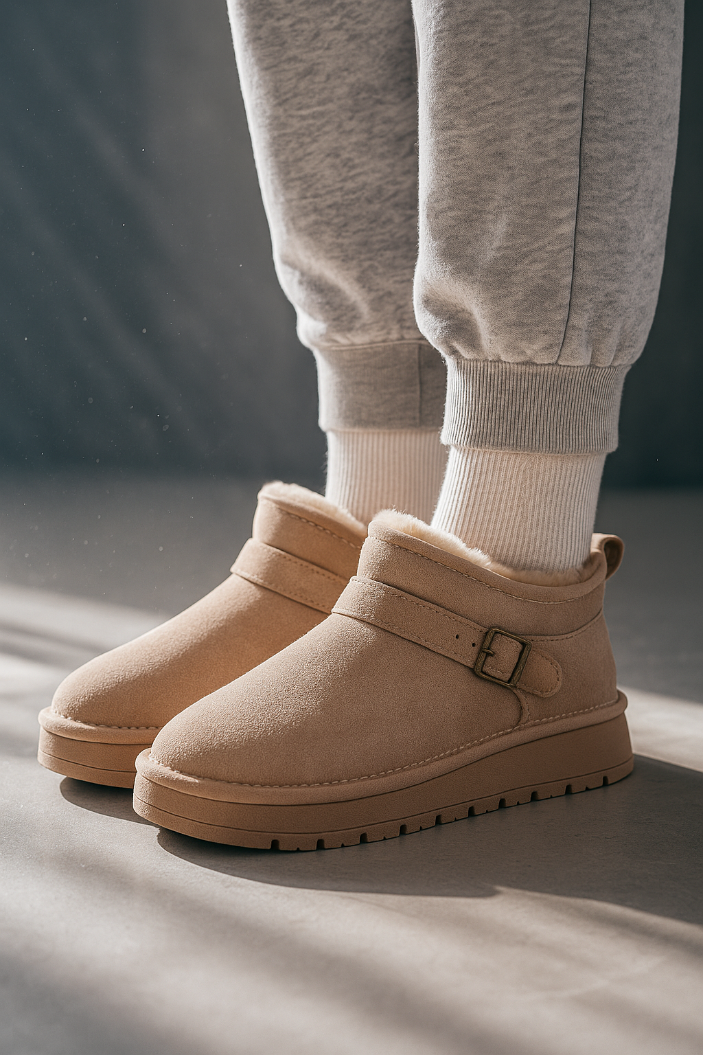 Women's Classic Plush Boot-Shoes