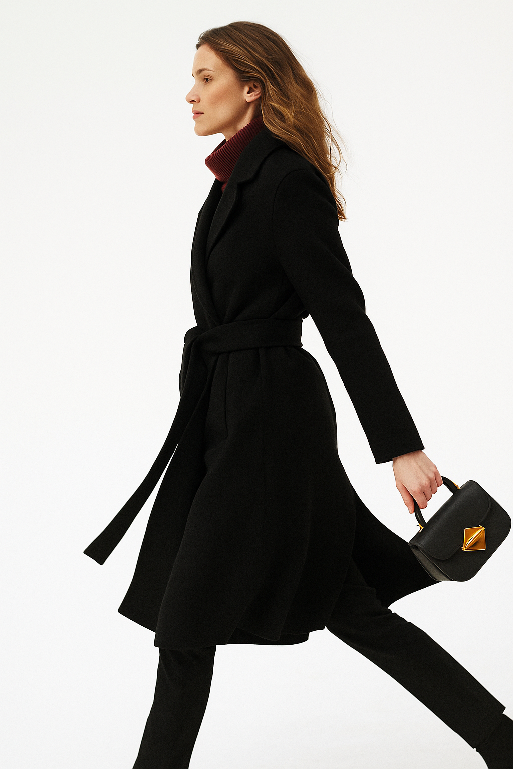 Winter Cinch Woolen Coat