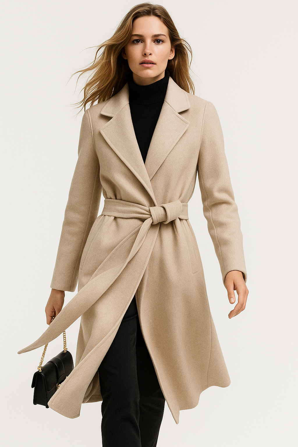 Winter Cinch Woolen Coat