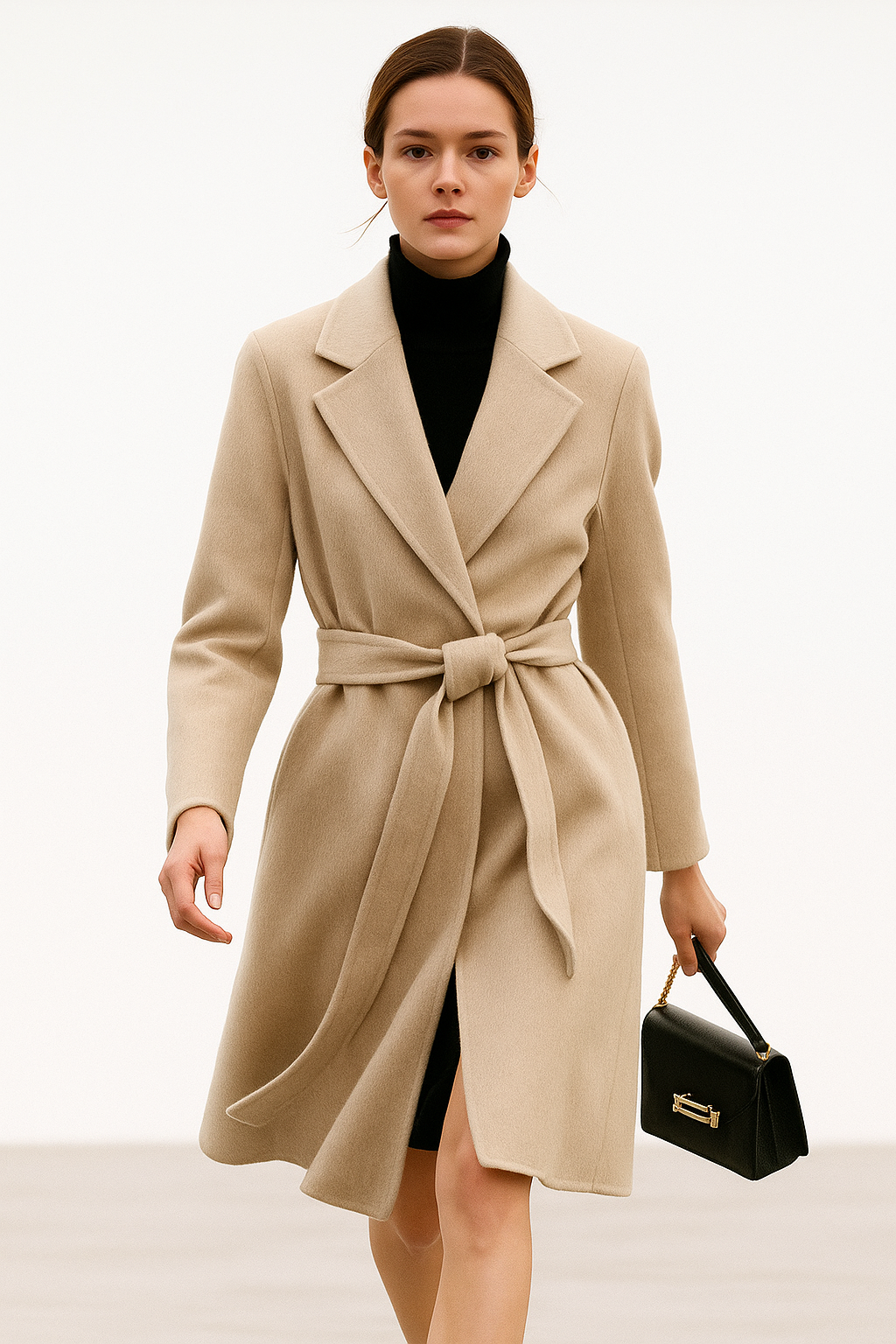 Winter Cinch Woolen Coat