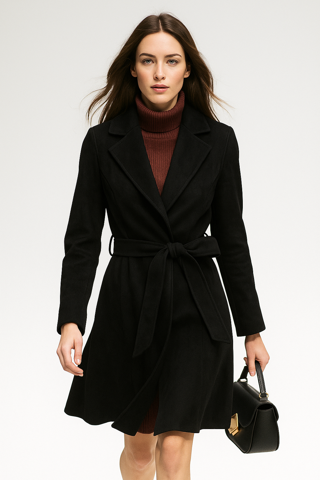 Winter Cinch Woolen Coat