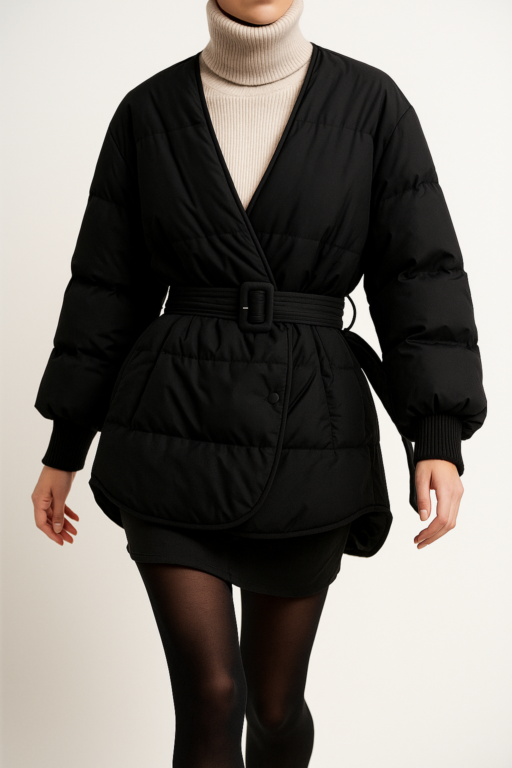 The Quilted Belle Down Jacket
