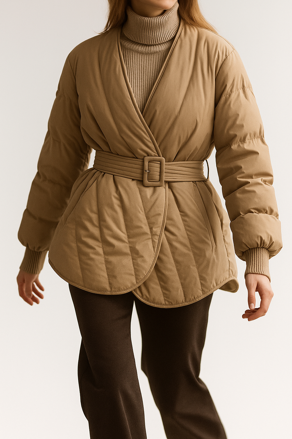 The Quilted Belle Down Jacket