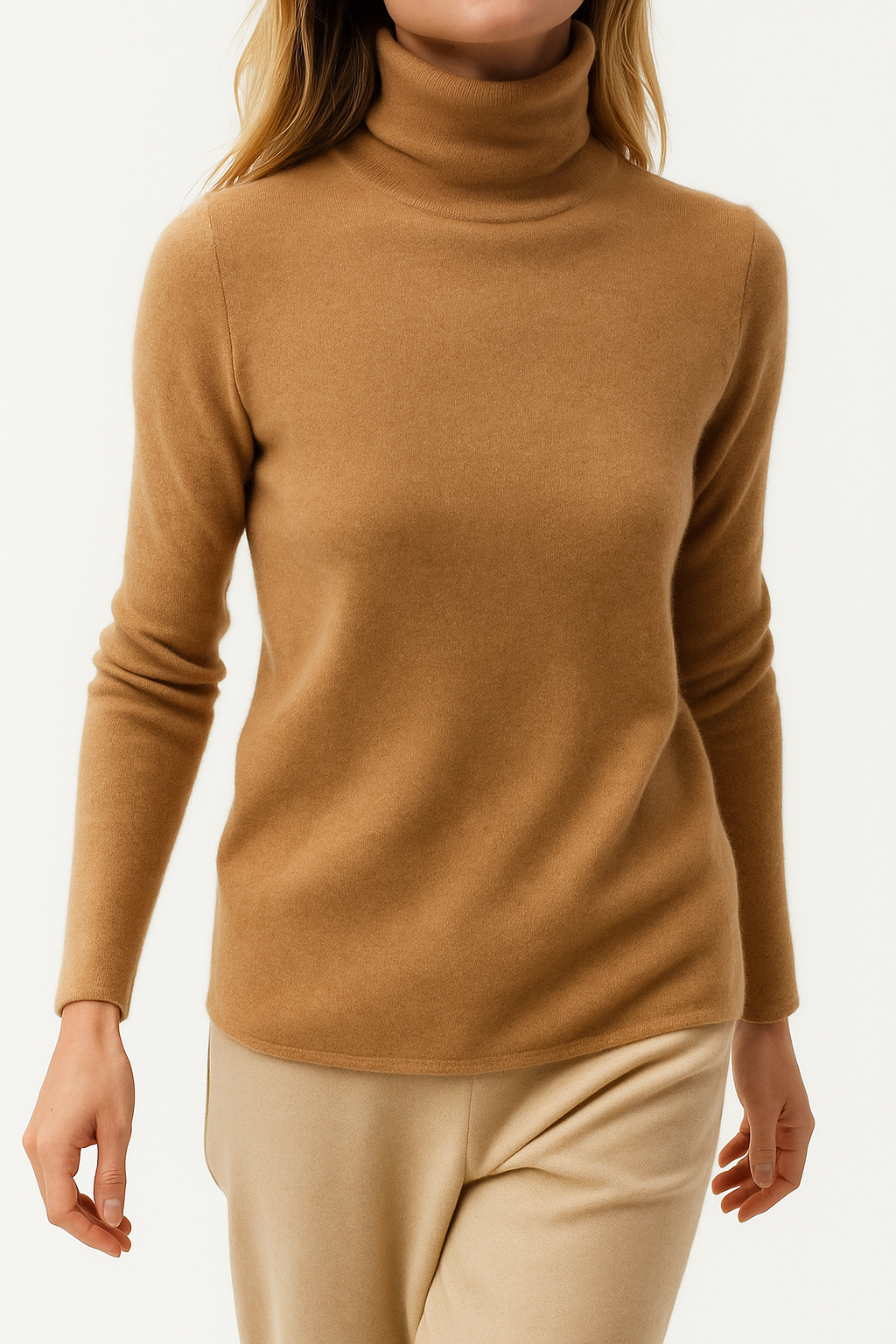Victoria Mot'e Cashmere Turtleneck