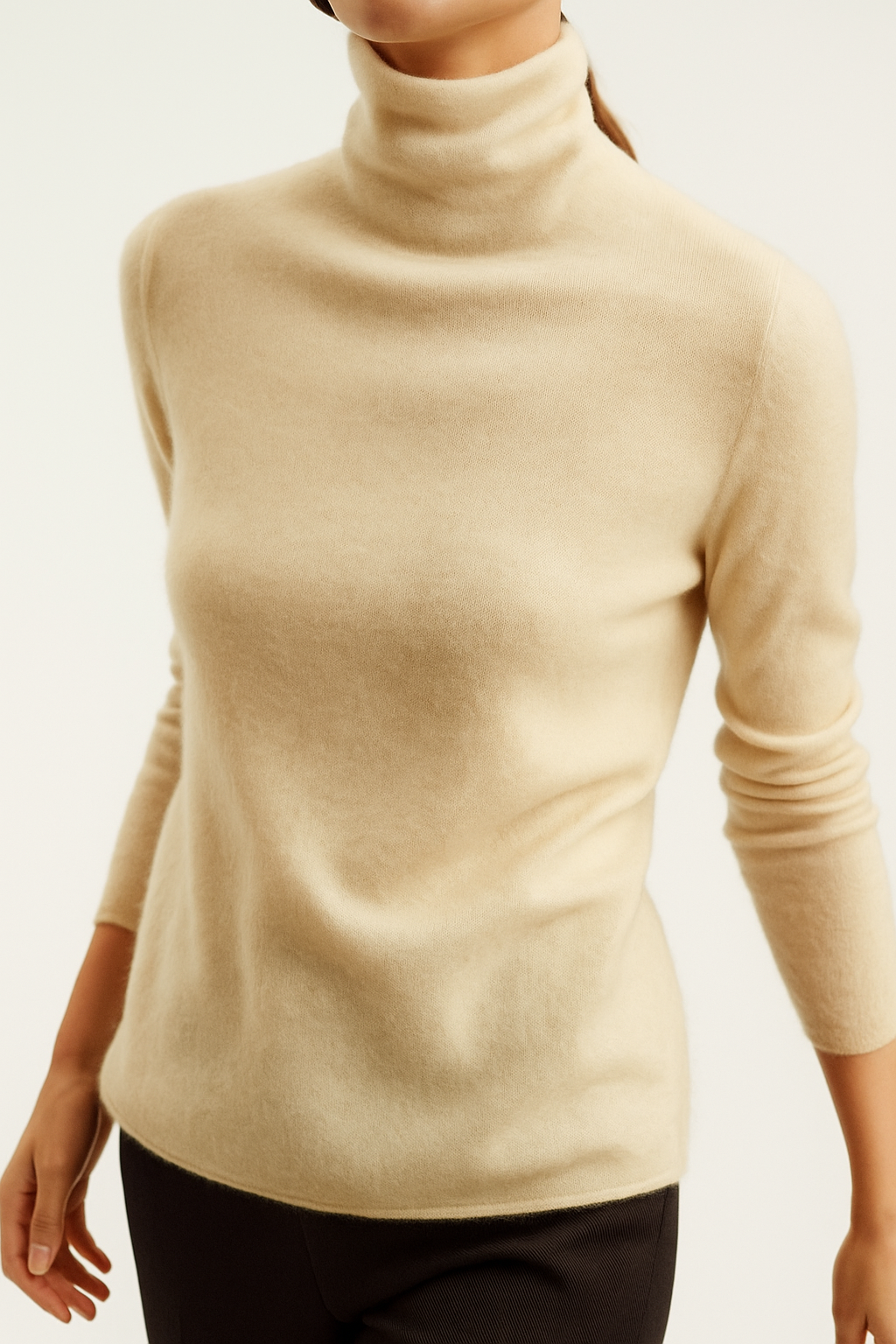 Victoria Mot'e Cashmere Turtleneck