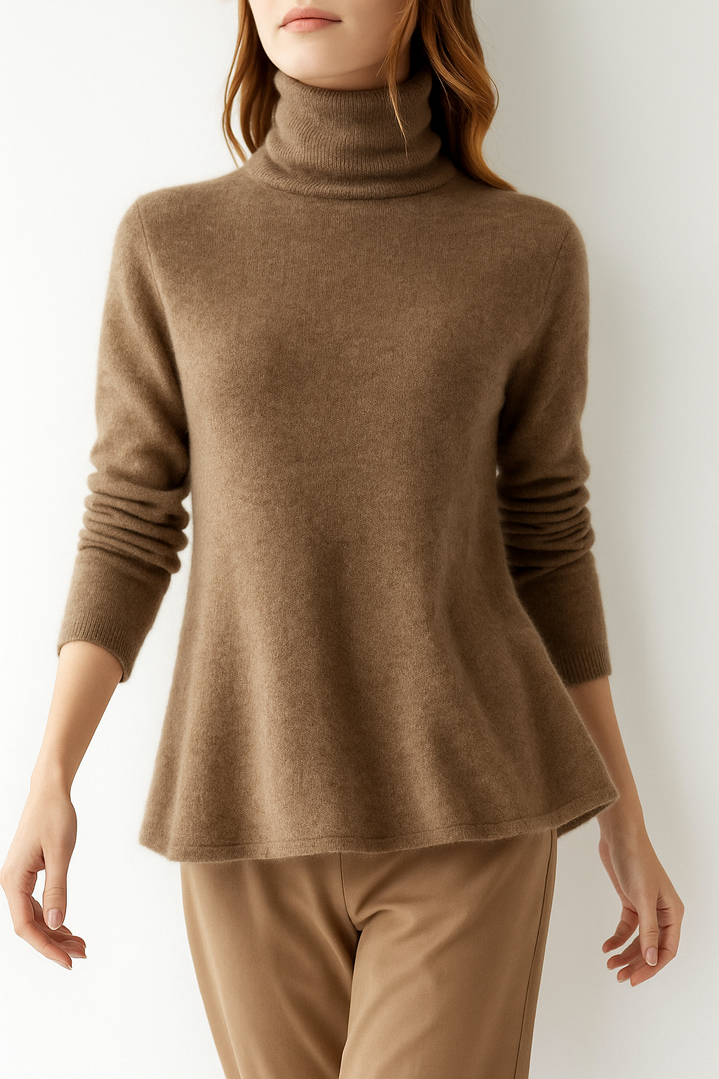 Victoria Mot'e Cashmere Turtleneck