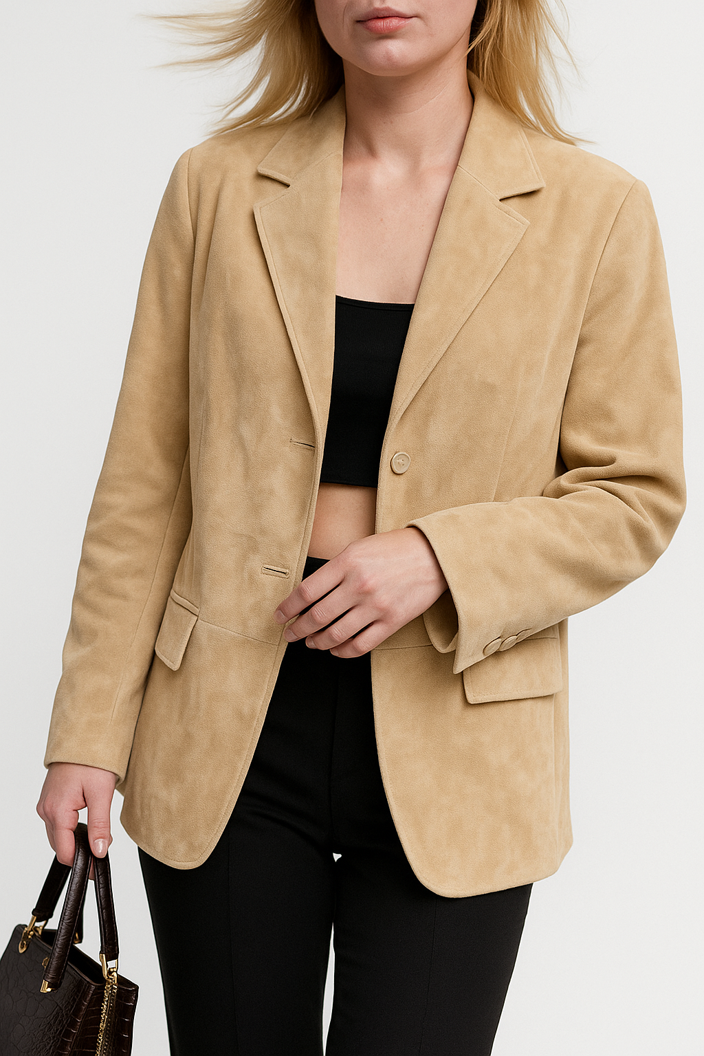Paris Classic Suede Blazer