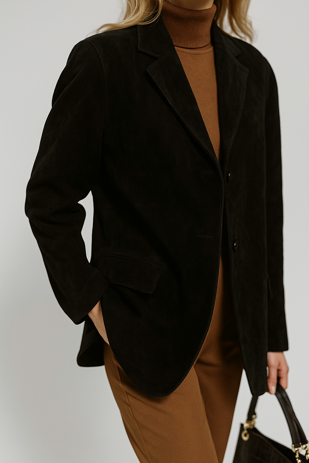 Paris Classic Suede Blazer