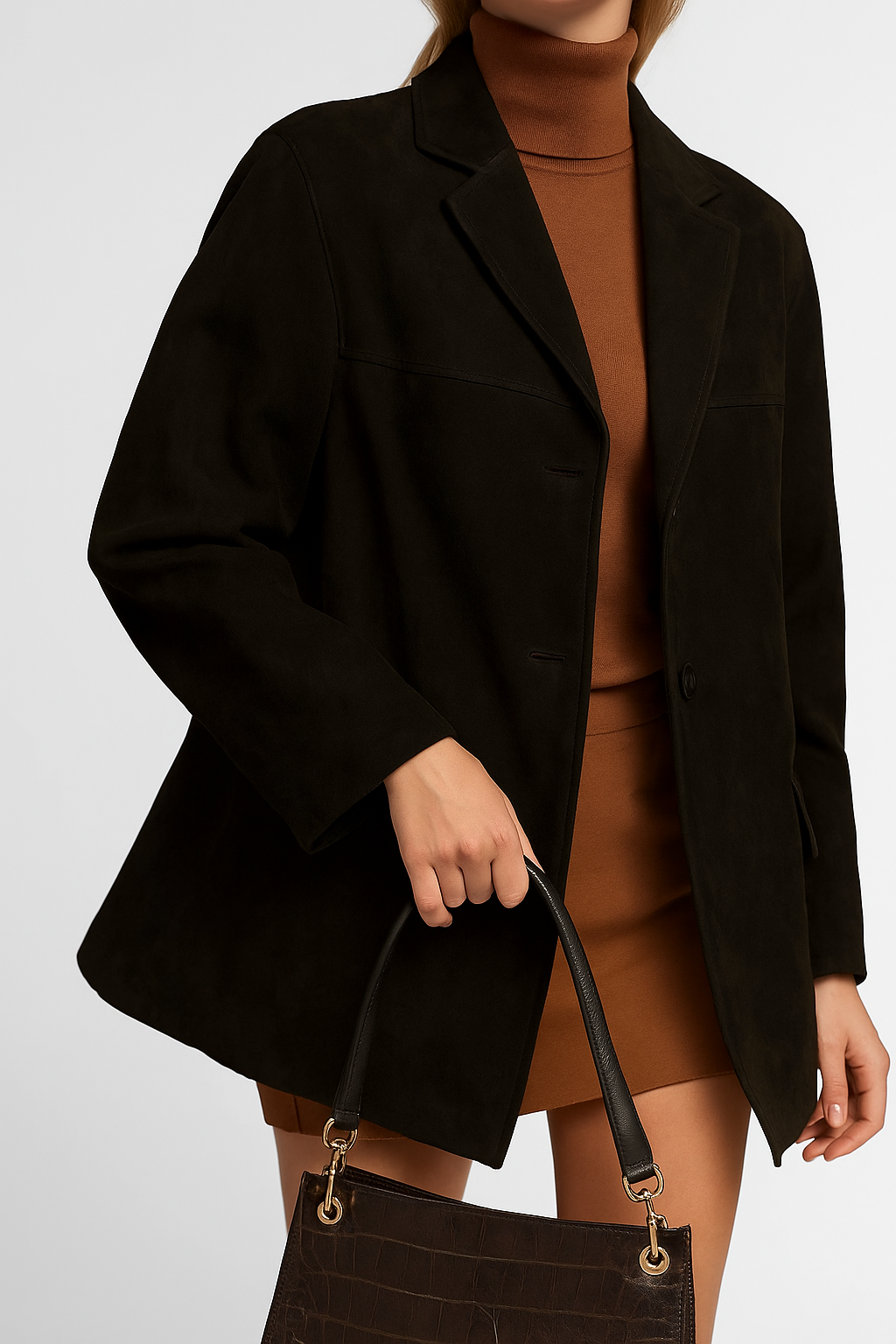Paris Classic Suede Blazer