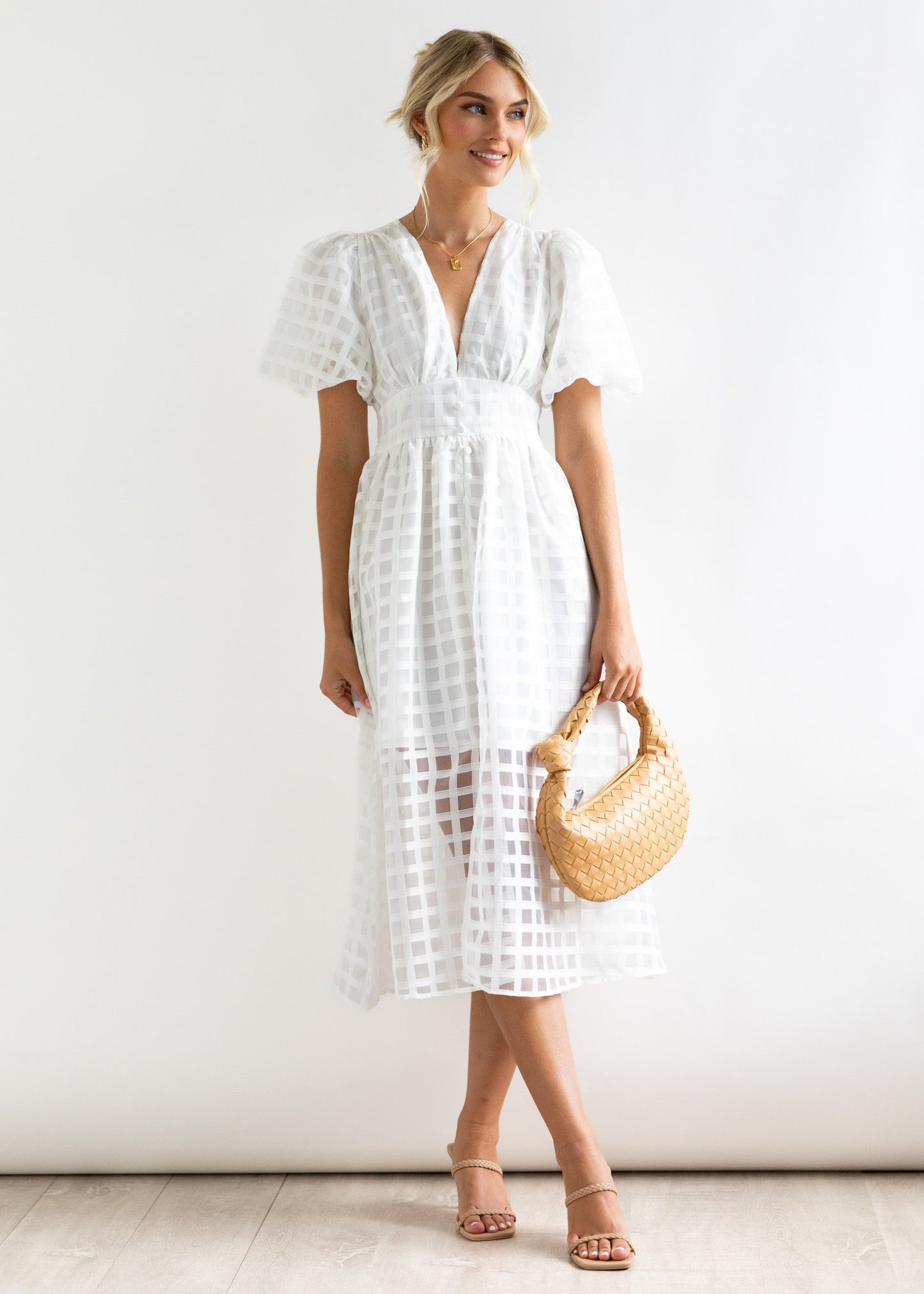 Domenica - Playful summer midi dress