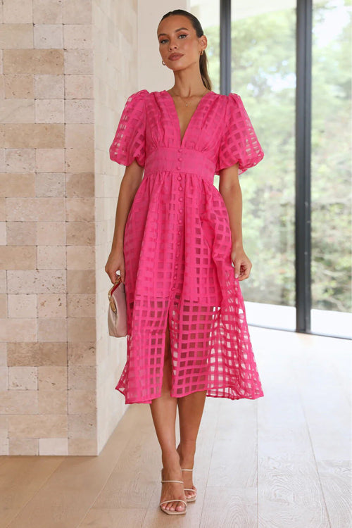 Domenica - Playful summer midi dress