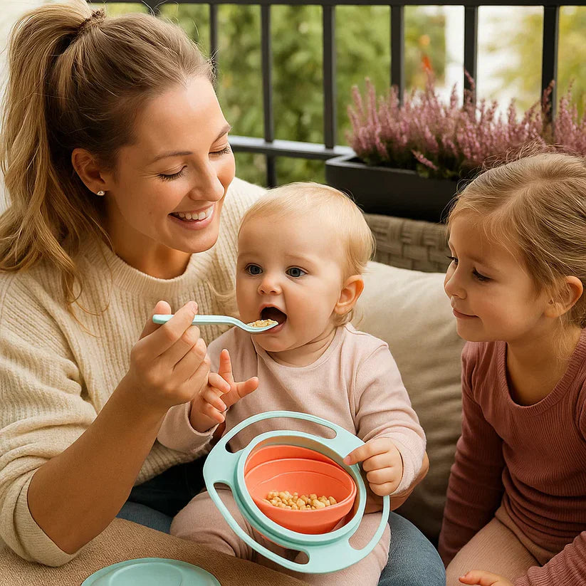 Bol anti-éclaboussures pour enfants – des repas sans dégâts