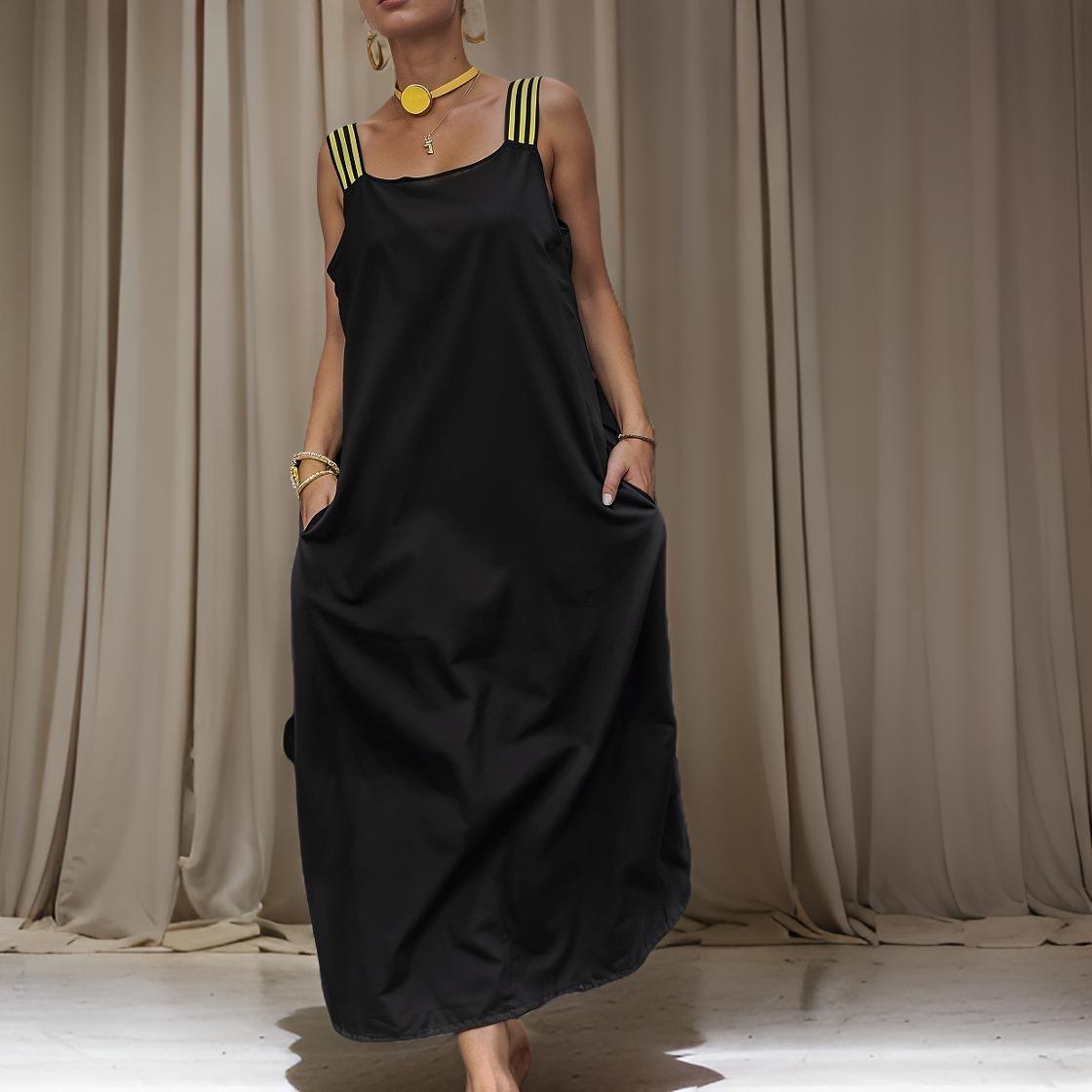Joanna - Daily Long Dress Without Sleeves