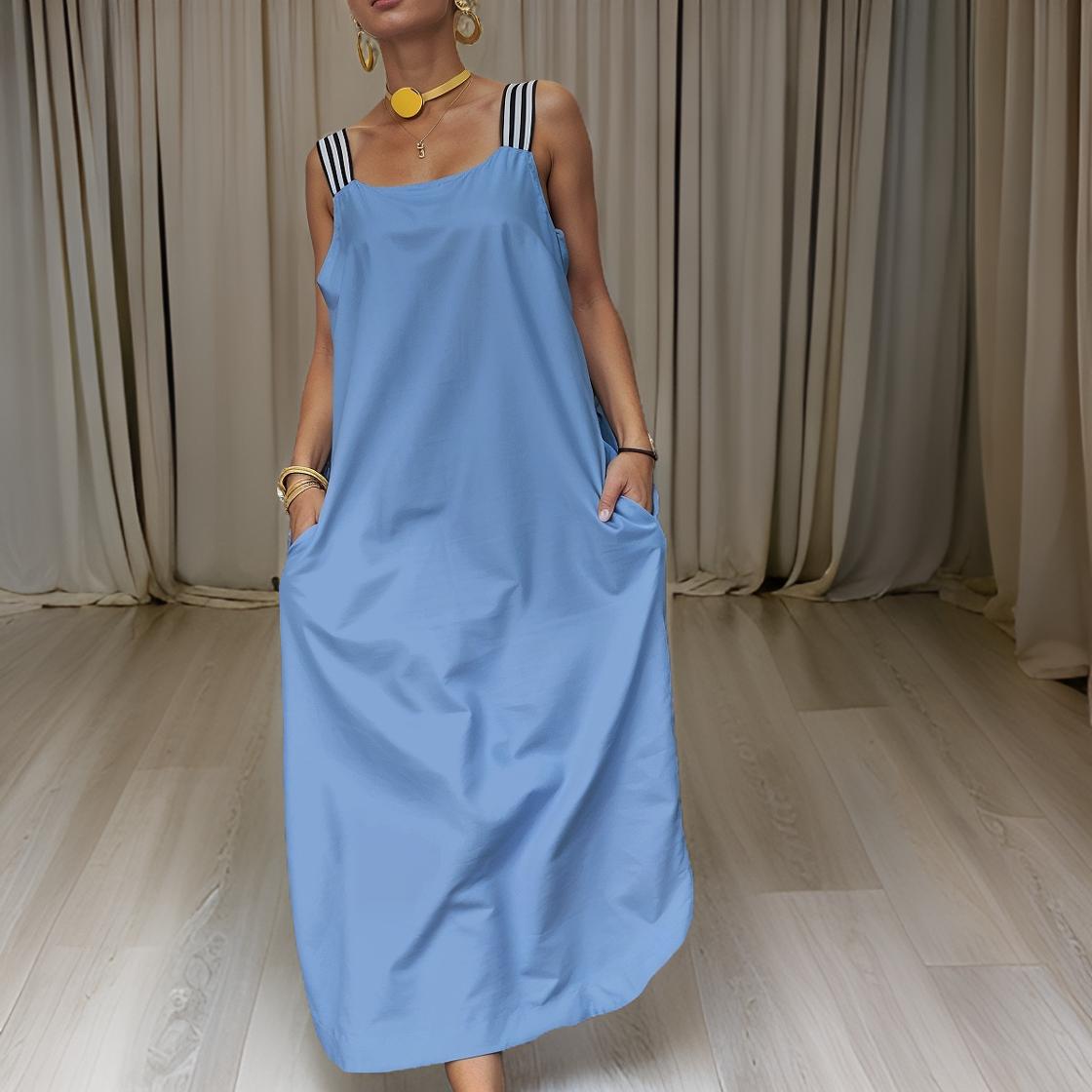 Joanna - Daily Long Dress Without Sleeves