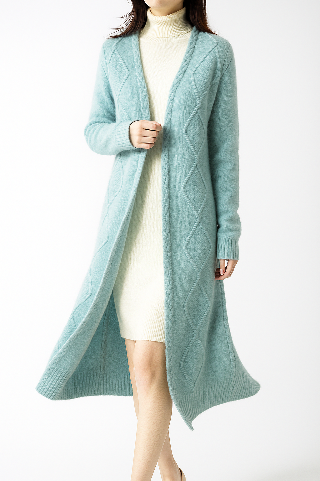 Copenhagen Cable-Knit Cardigan