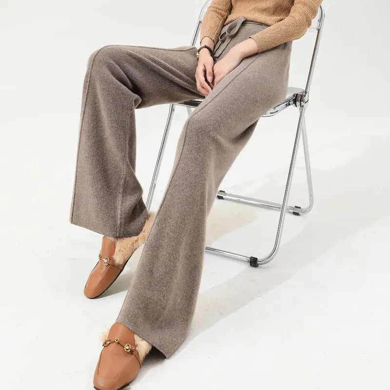 Classic Ladies Wool Trousers