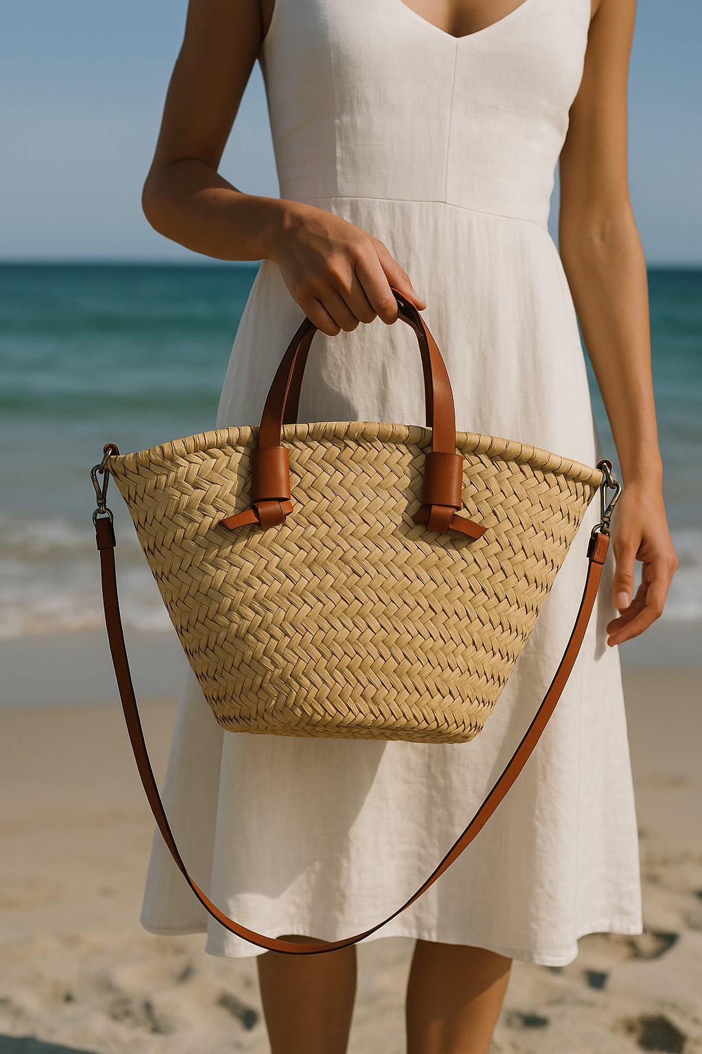 Costa Riva Straw Tote