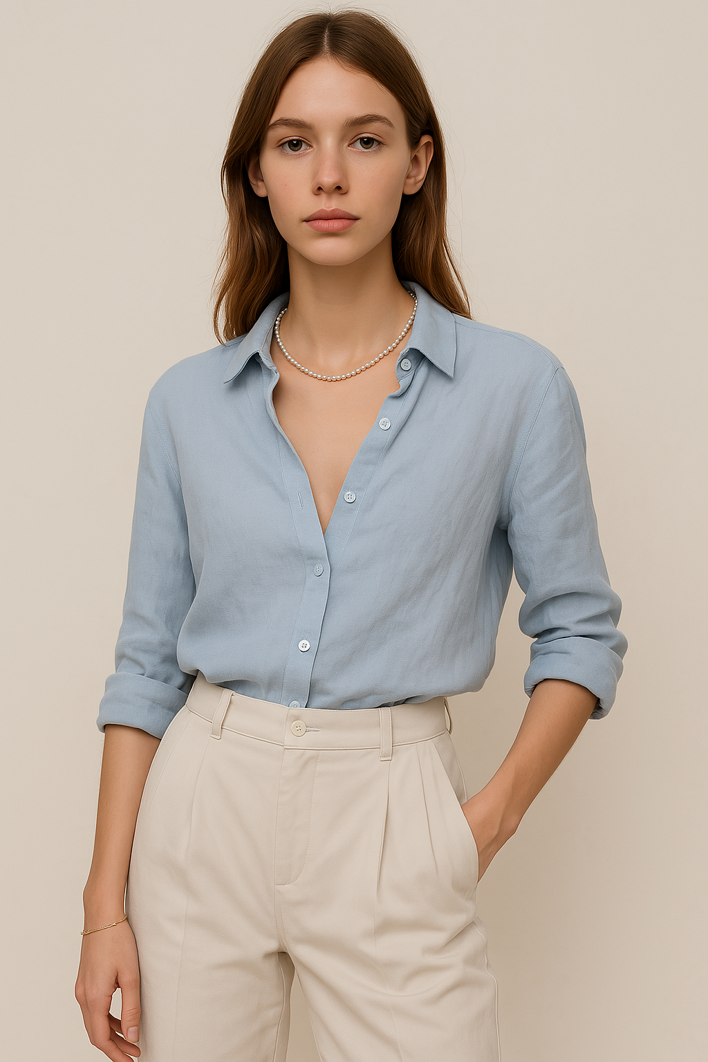 Bellano Linen Blouse