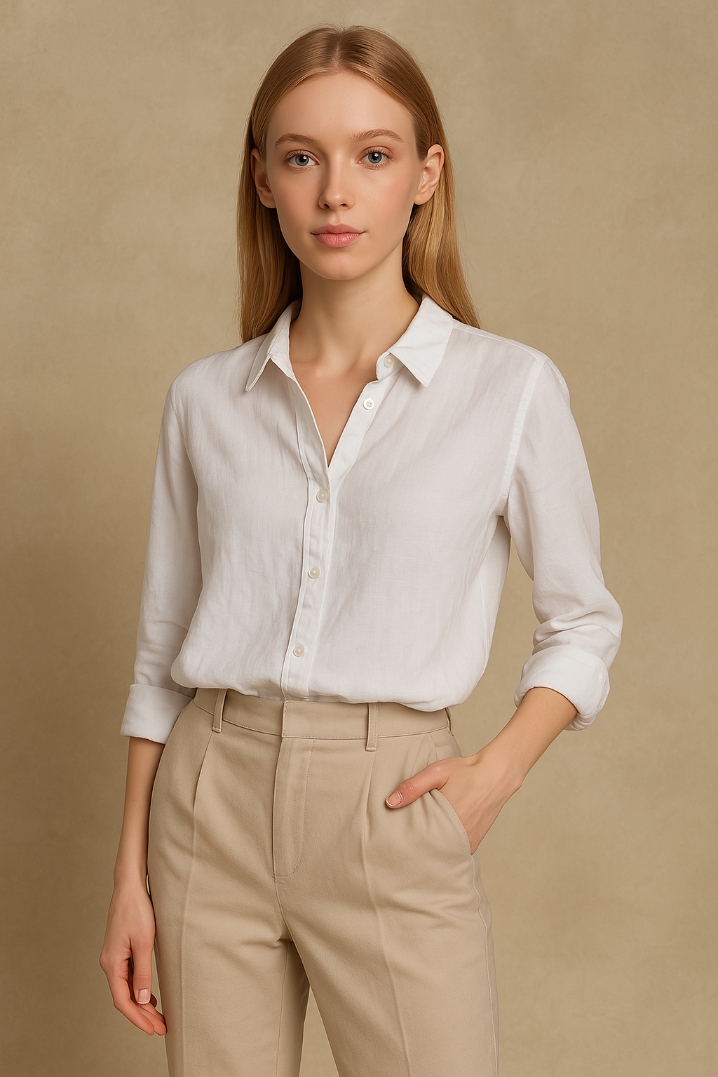Bellano Linen Blouse