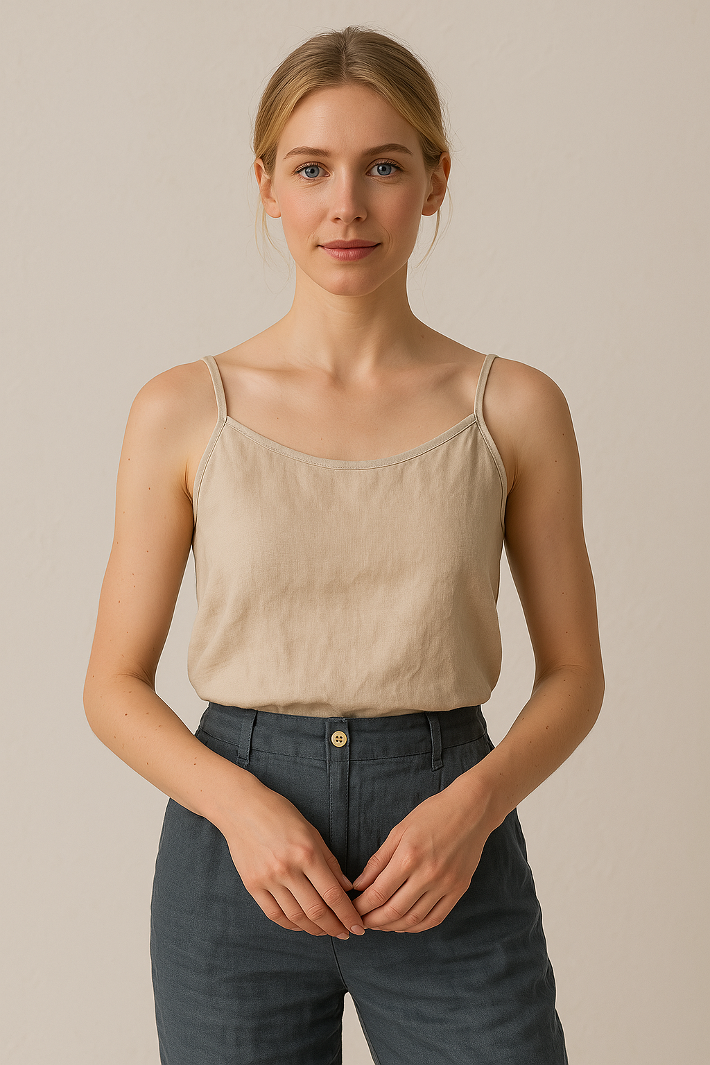 Lightweight Linen Top