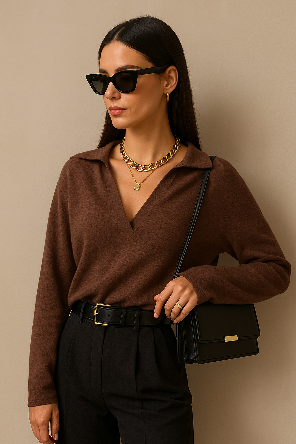 Roma Cotton Knit Polo