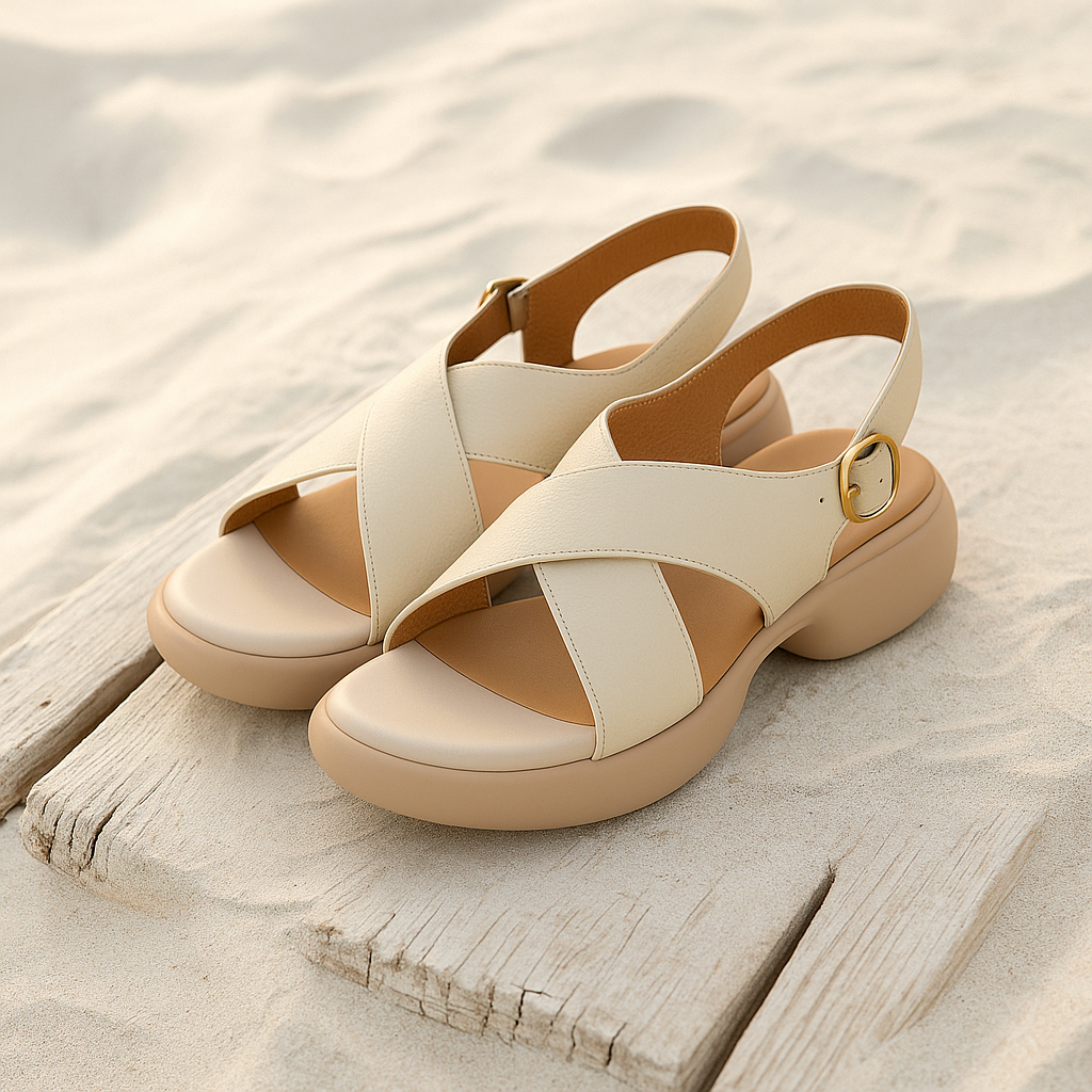 Emery Soft Crossband Slides