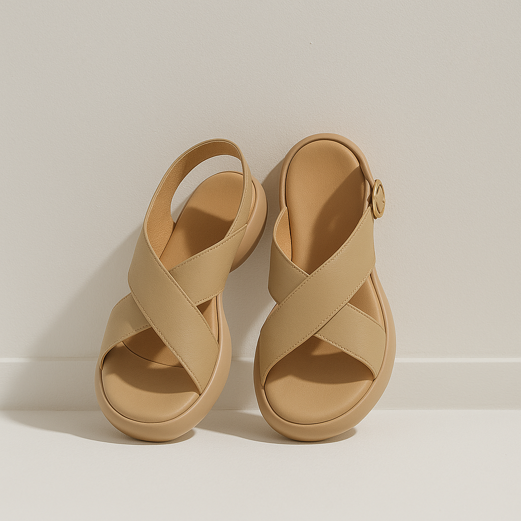 Emery Soft Crossband Slides