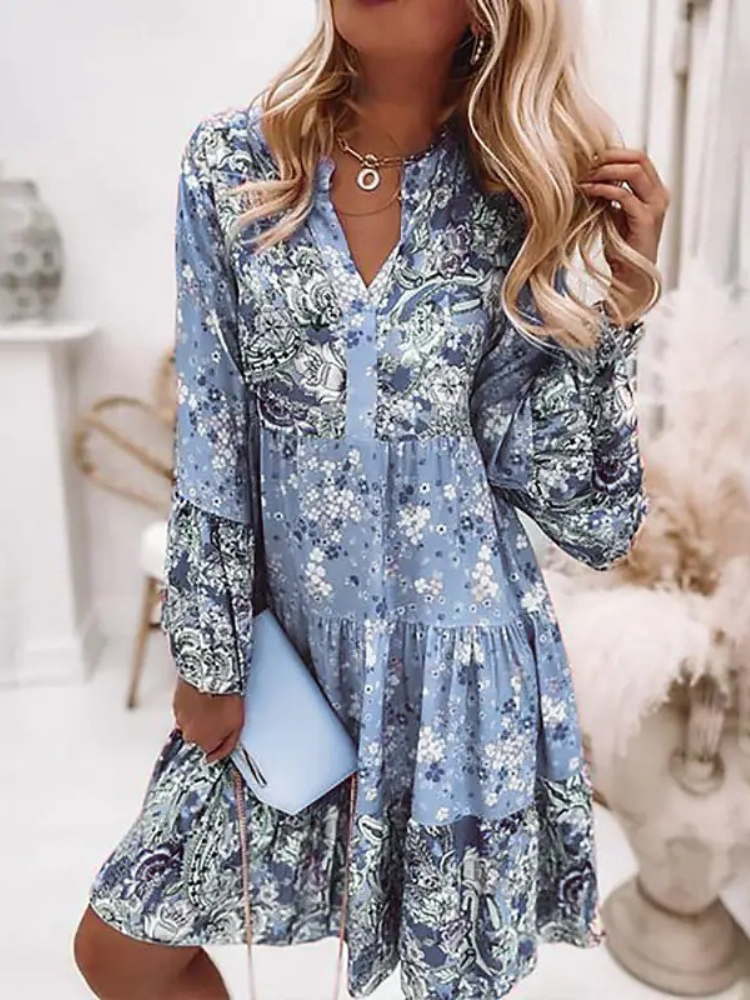 FallGrace - Elegant Autumn Dress