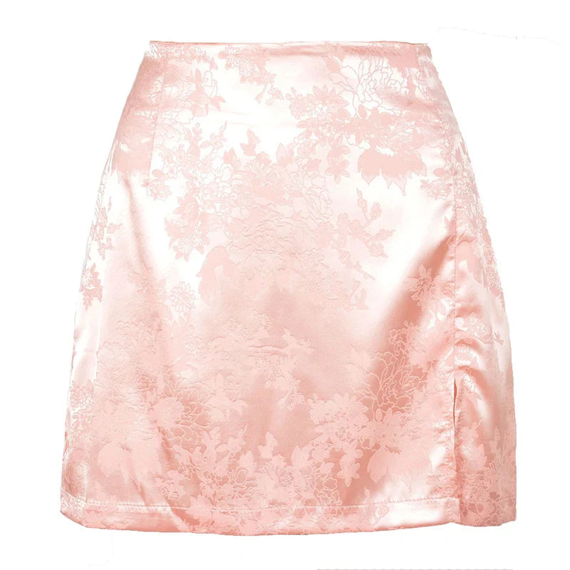 Sylvia Satin Skirt