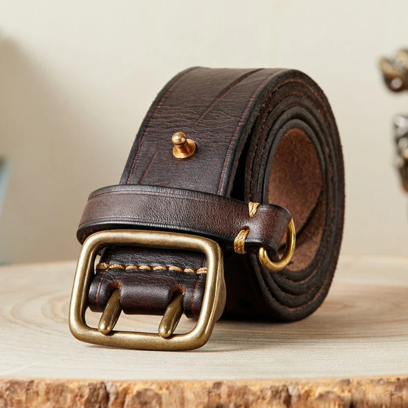 Fortezza Double Buckle Belt