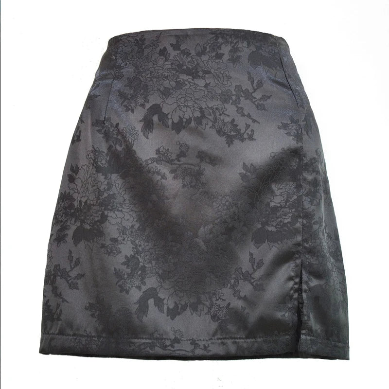 Sylvia Satin Skirt