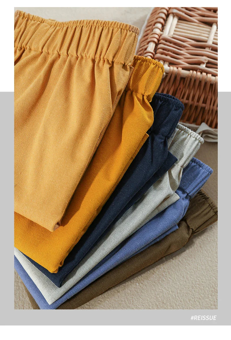 Malia Linen Lounge Shorts