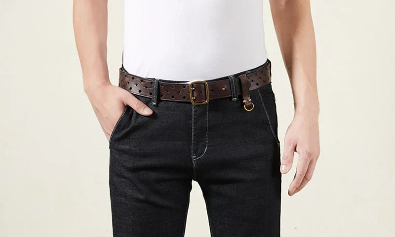 Fortezza Double Buckle Belt