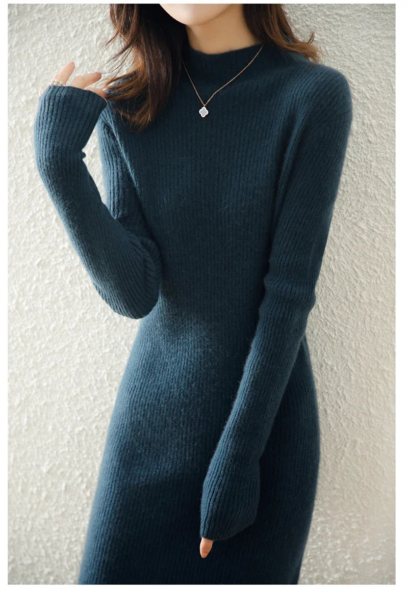 Aurora Wool Dress