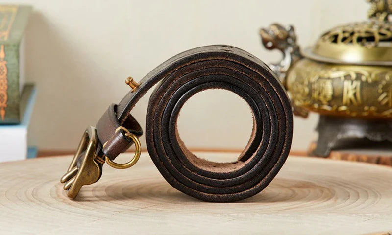 Fortezza Double Buckle Belt