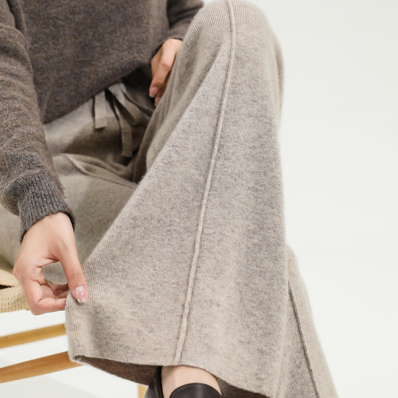 Classic Ladies Wool Trousers