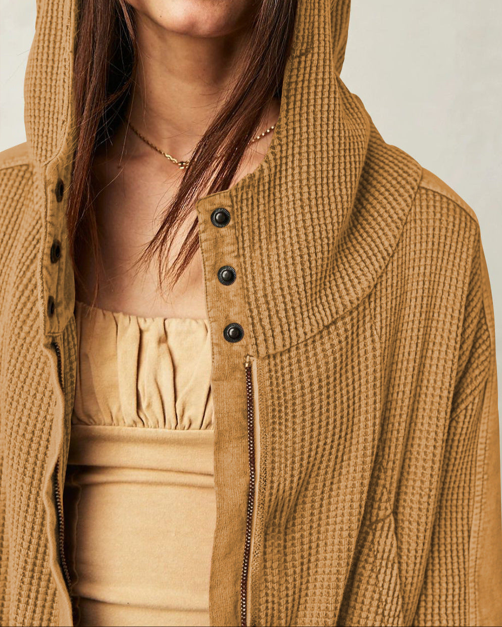 Uptown Waffle Hoodie