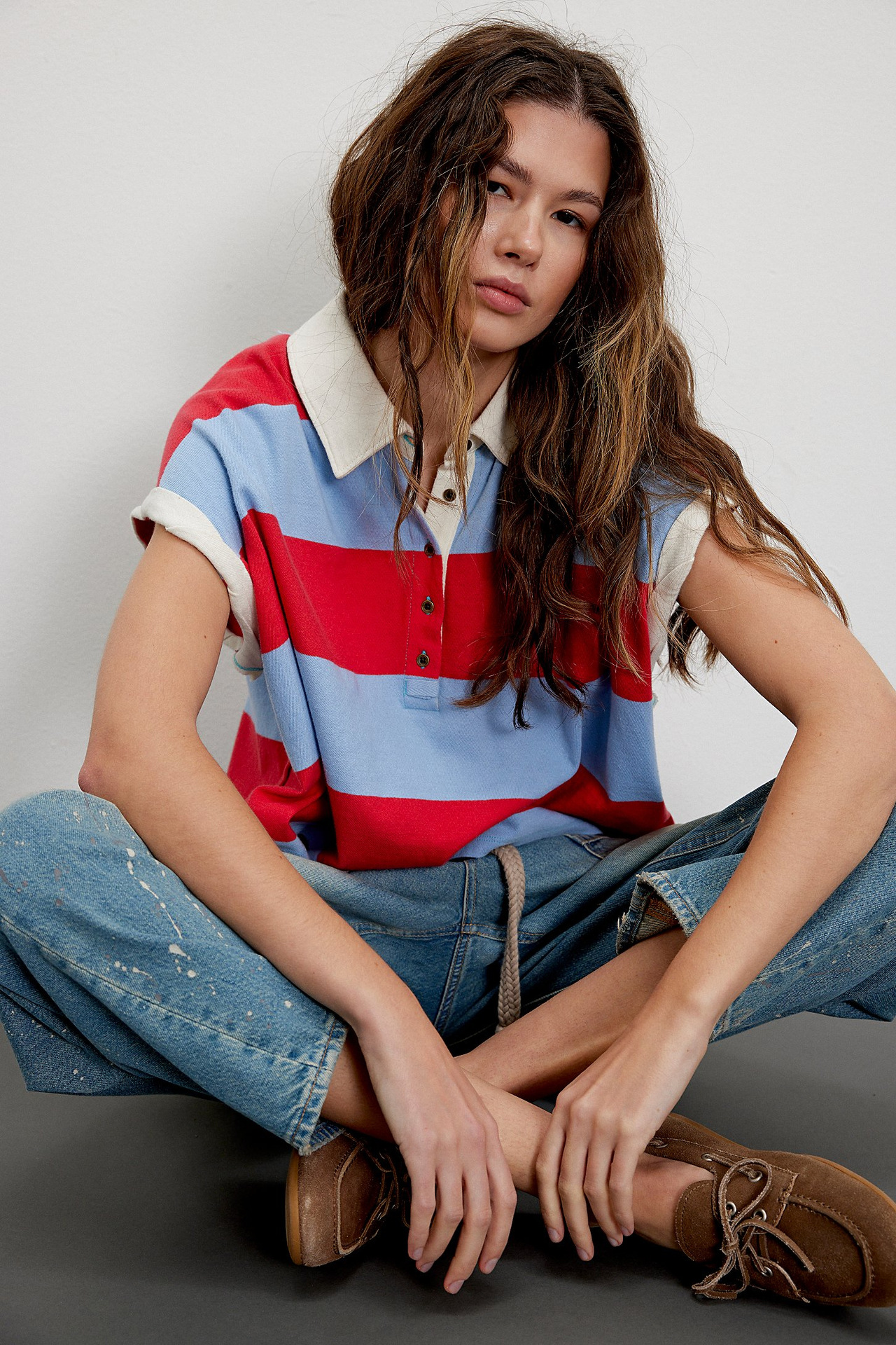 Celene Cropped Polo