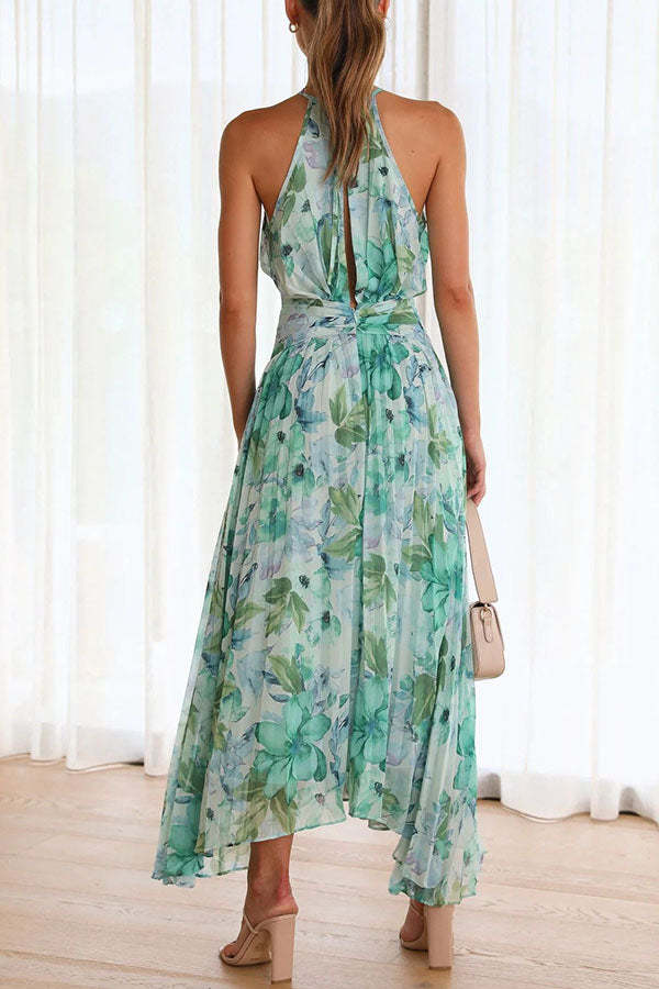 Bele's floral midi dress