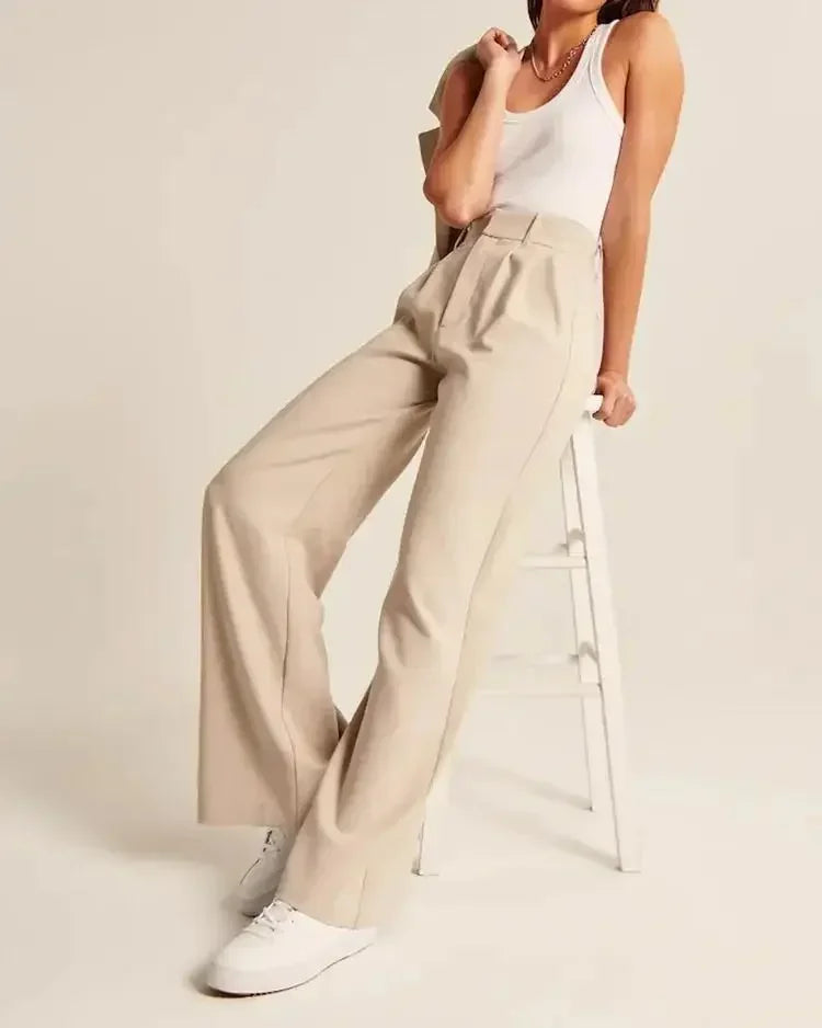 Milano Tailored Wide-Leg Trousers