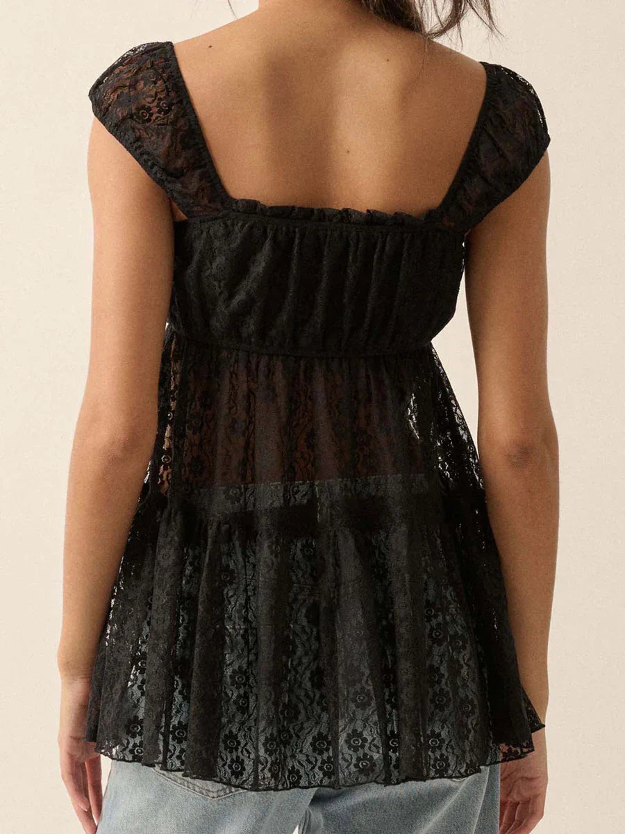 Hadley Summer Cutout Dress Top