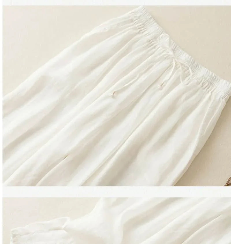 Fleurine Linen Pants