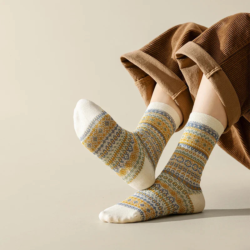 Nordic Haven Cotton Socks