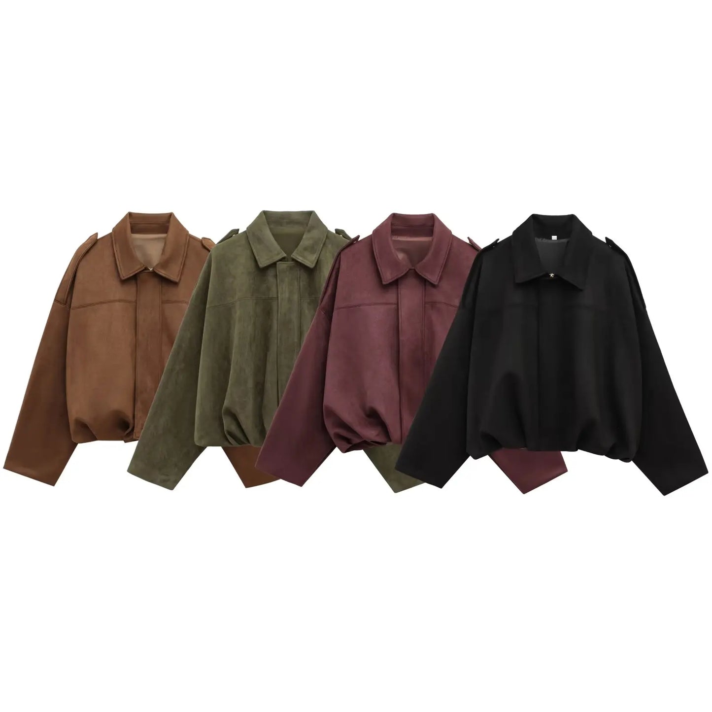 Arden Women's Suede Bomber